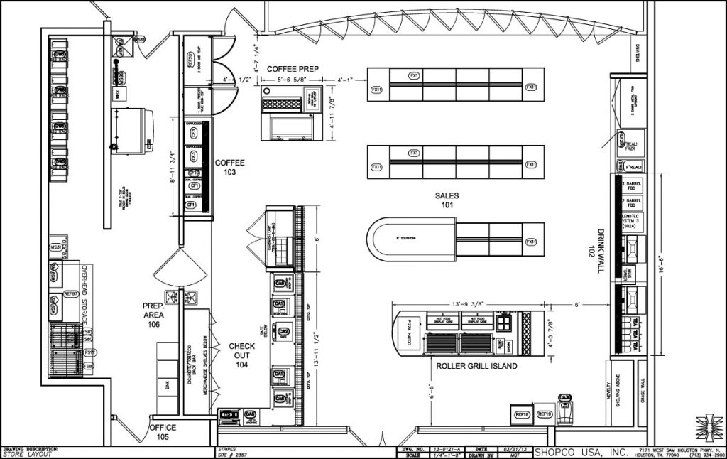 1000 - 2000 SqFt Layouts - SHOPCO U.S.A., Inc.